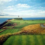 “4th At Old Head G.C. , Ireland”   Oil On Linen   24” X 36”    2002   -  Prints Available